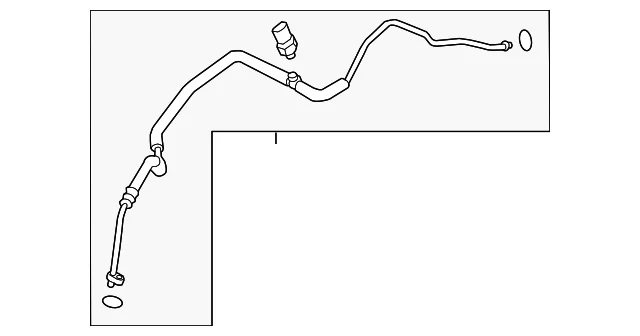 Suction Line - Mazda (VA54-61-462)