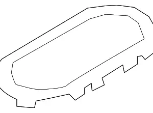 Trim Ring - Mazda (TK48-64-36XA)