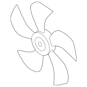 Fan Blade - Mazda (PE11-15-140)