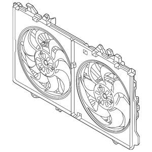 Fan Assembly - Mazda (PX35-15-025A)