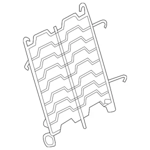 Seat Back Frame Support - Mazda (BDGF-88-184)