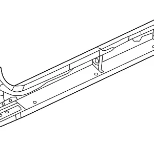 Inner Rocker - Mazda (BHN1-53-950A)