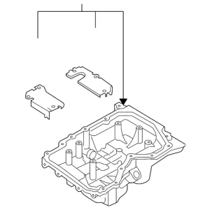 Oil Pan - Mazda (L372-10-400H)