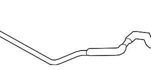 Water Pipe - Mazda (L845-15-180)