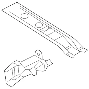 Center Reinforced - Mazda (GS3N-70-66X)