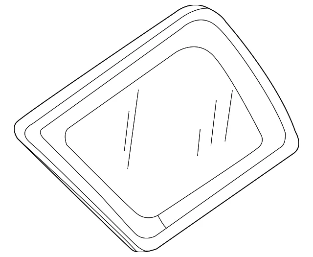 Quarter Glass - Mazda (ZZCC-63-941)