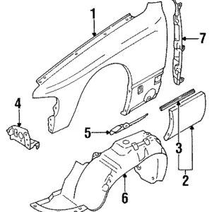 Fender - Mazda (HG30-52-111D)