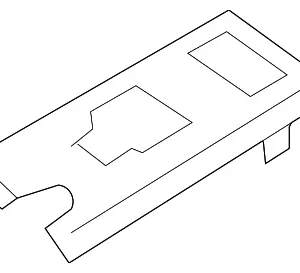 Switch Panel - Mazda (NE51-68-4L6A-02)