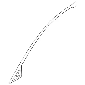 Upper Molding - Mazda (GHP9-50-981G)