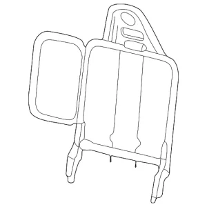 Frame - Mazda (1F20-88-183)