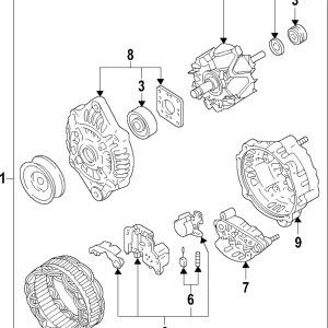 Voltage Regulator - Mazda (PE07-18-W70)