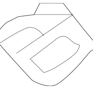 Bumper Cover Center Bracket - Mazda (DFR5-50-251)
