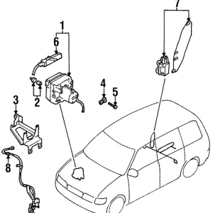 Modulator Joint - Mazda (W023-43-504)