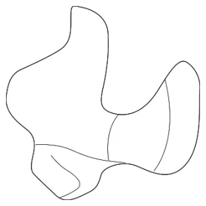 Tie Down Hook - Mazda (GE4T-54-890C)
