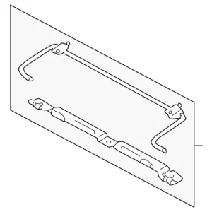 Seat Hinge - Mazda (EC01-88-71YG)