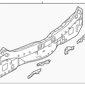 Rear Panel Assembly - Mazda (CG15-70-750B)