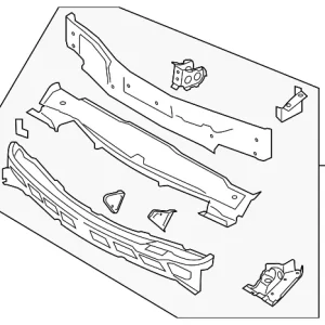 Cowl Top Panel - Mazda (TD11-53-500J)
