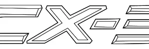 Nameplate - Mazda (D10J-51-721)