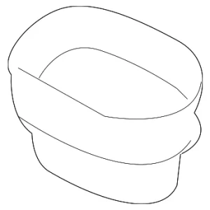 Cushion Assembly Retainer - Mazda (D651-57-529A)
