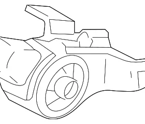 Rear Mount - Mazda (BJ0N-39-040C)
