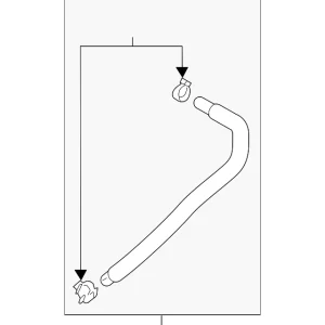 Cooler Pipe - Mazda (LFEV-15-54Y)