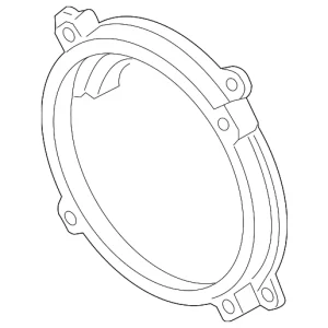 Front Dr Speaker Mount Bracket - Mazda (BJS9-66-A61)