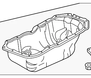 Oil Pan - Mazda (PYD5-10-4AXB)