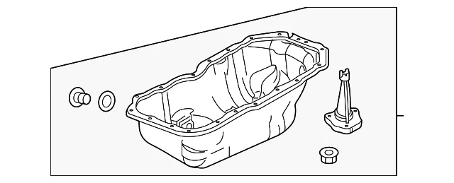 Oil Pan - Mazda (PYD5-10-4AXB)