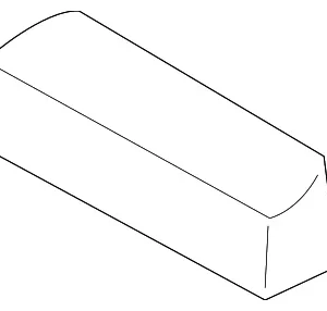Bumper Cover Seal - Mazda (NC10-50-2G1C)