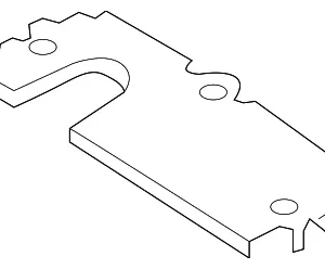 Baffle Plate - Mazda (L506-10-402)