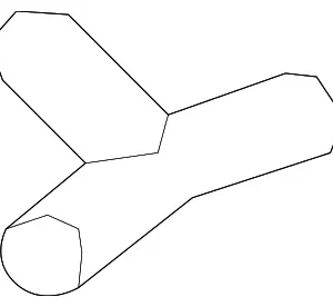 Connector Tube T-Connector - Mazda (PY8V-13-945)