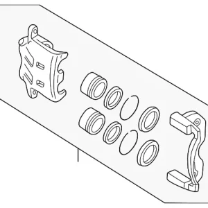 Disc Brake Caliper - Mazda (T006-33-61X)