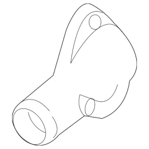 Thermostat Outlet - Mazda (PY8W-15-172)