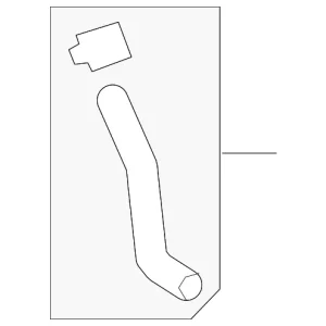 Upper Return Hose - Mazda (GS4H-32-682A)