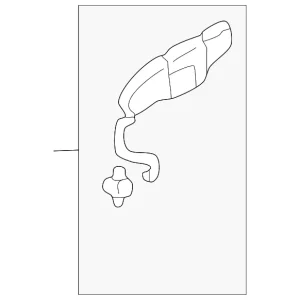 Handle, Outside - Mazda (LD47-72-410)