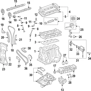 Crankshaft - Mazda (L320-11-300)