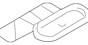 Lid Assembly Latch - Mazda (GK2A-64-45Y-02)
