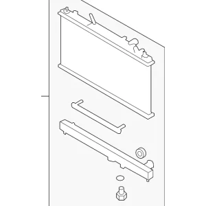 Radiator Assembly - Mazda (CY01-15-200E)
