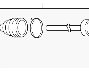 Outer Joint Assembly - Mazda (GD42-22-510A)