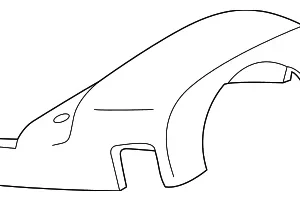 Upper Column Cover - Mazda (GK2A-60-221A-02)