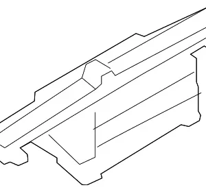 Defroster Nozzle - Mazda (BDGF-60-120)