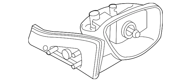 Mirror Base - Mazda (CC29-69-121B)