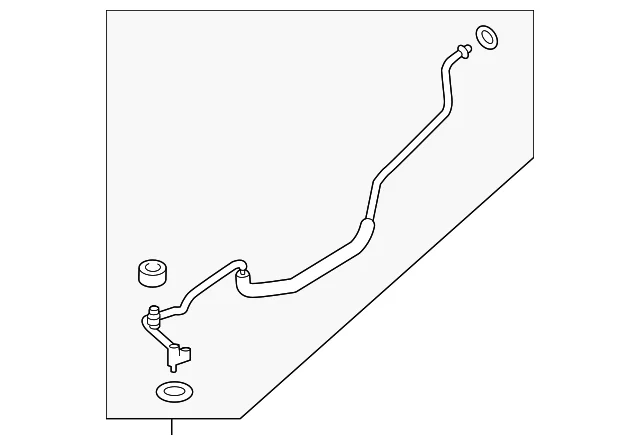 Pressure Hose - Mazda (NA9C-61-465B)