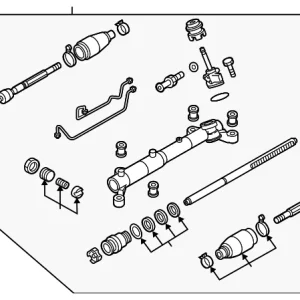Steering Gear - Mazda (TD11-32-110L)