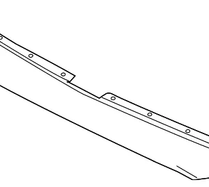 Upper Molding - Mazda (TK48-50-7E1D-13)