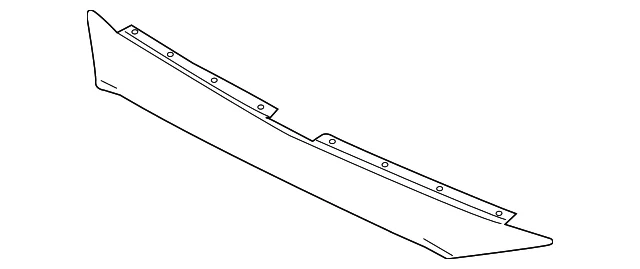 Upper Molding - Mazda (TK48-50-7E1D-51)