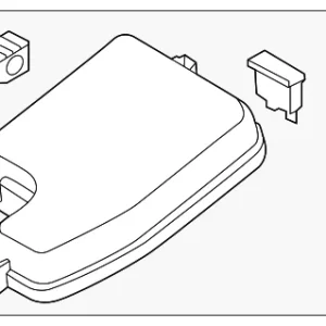 Fuse Box Cover - Mazda (BJS7-66-76YA)