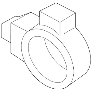 Bracket Retainer Clip - Mazda (FZ21-21-5C5)