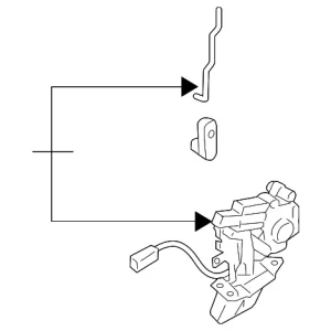 Lock Assembly - Mazda (G22G-62-310M)