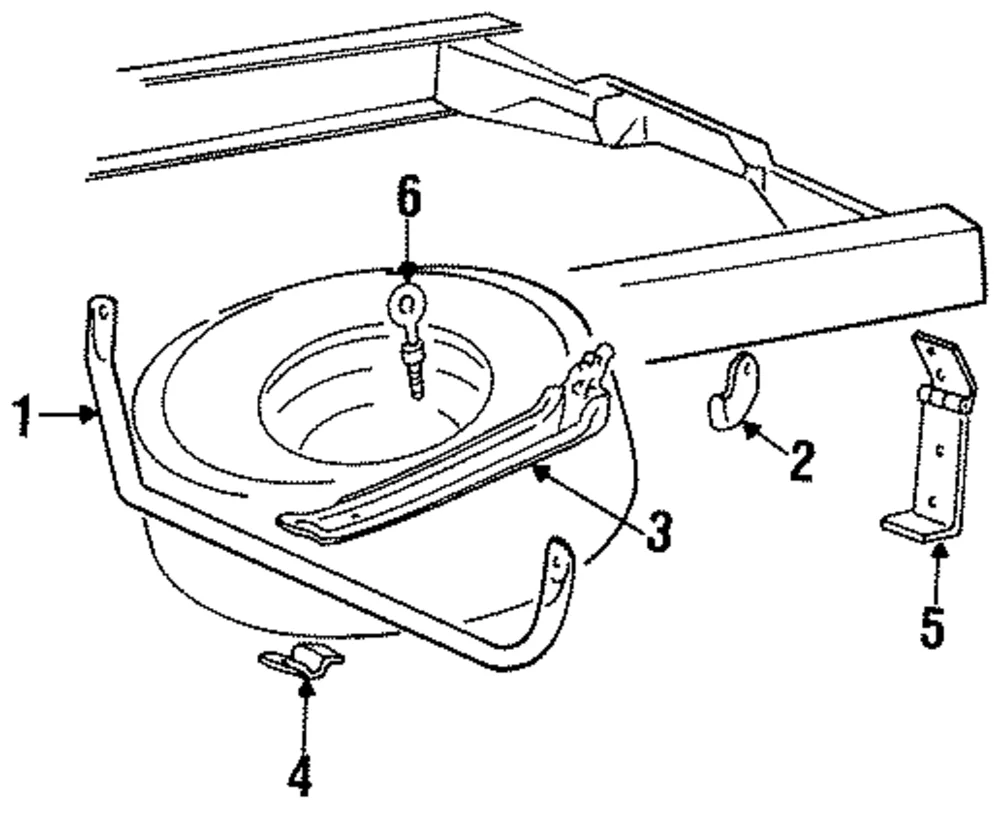 Carrier Bar - Mazda (ZZM0-38-610)